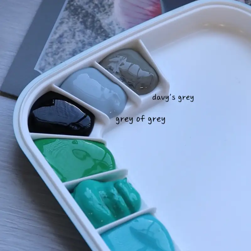 더블데커,팔레트,화이트클래스,수채화,틴트,과슈