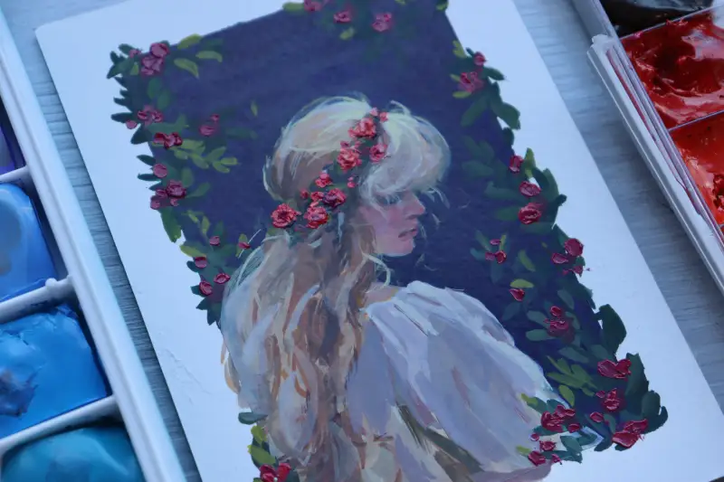 과슈,수채화,미젤로미션,티타늄클래스,화이트클래스