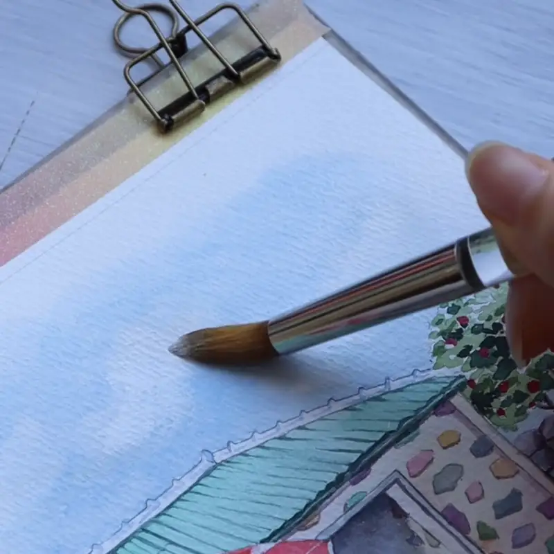 화이트클래스,미젤로,수채화