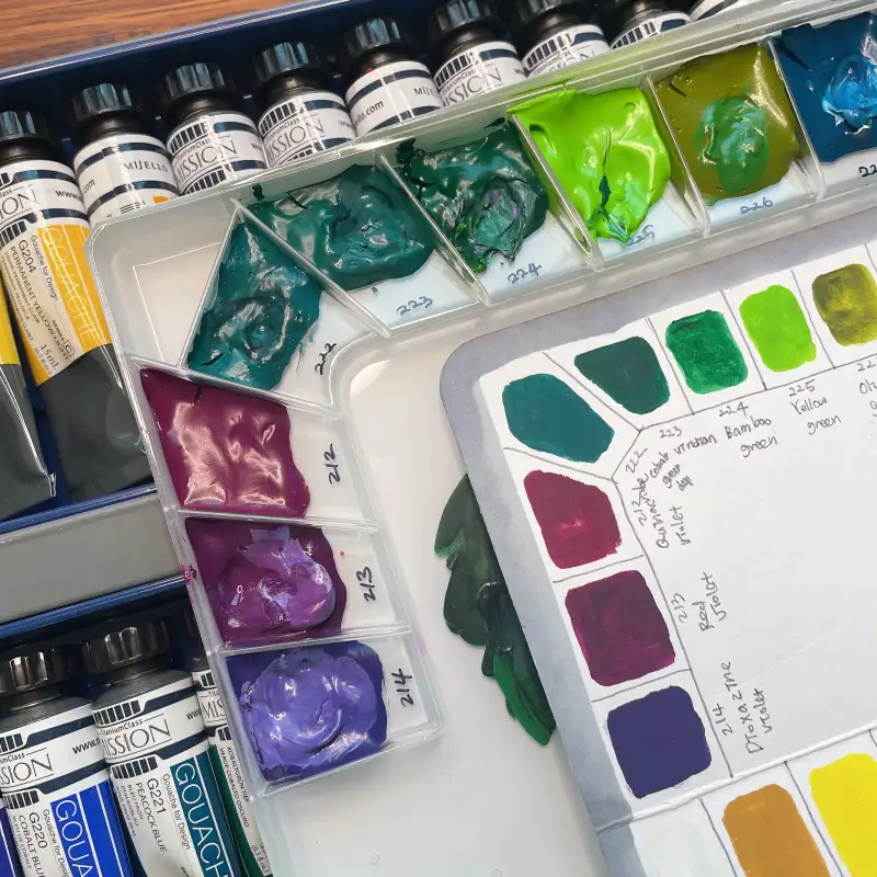 새미,미젤로과슈