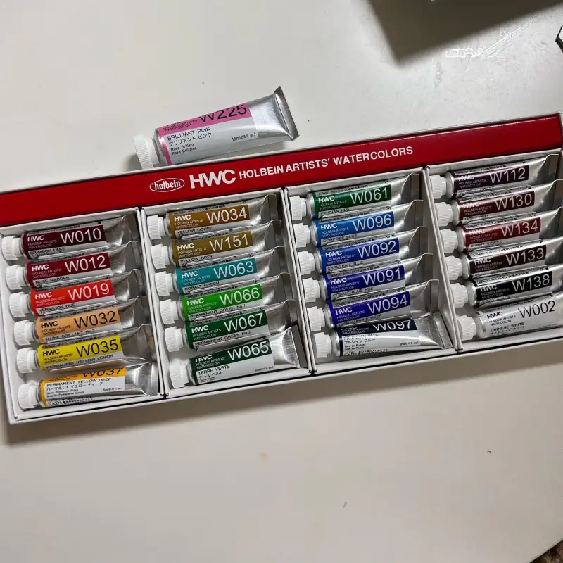 홀베인수채화물감