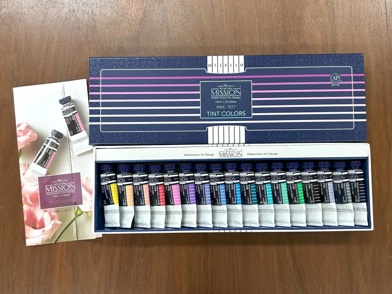 미젤로화이트클래스,미젤로수채물감