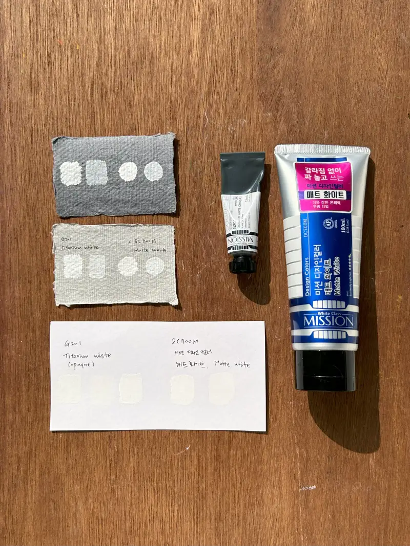 매트화이트,미젤로화이트클래스,미젤로티타늄클래스