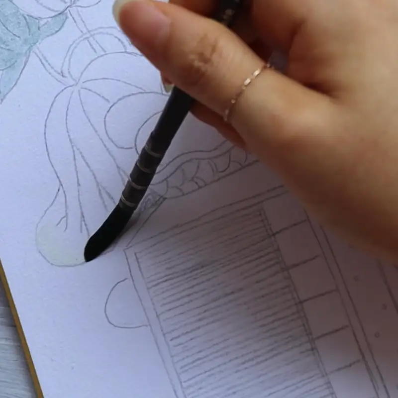 동양화,길상,안채,채미먹,고체물감,동양화물감,두방지,시키시,서화판,판넬,수채물감,펄,물감