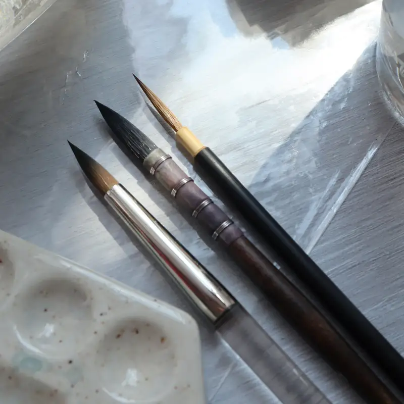 동양화,길상,안채,채미먹,고체물감,동양화물감,두방지,시키시,서화판,판넬,수채물감,펄,물감