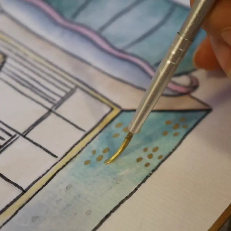 동양화,길상,안채,채미먹,고체물감,동양화물감,두방지,시키시,서화판,판넬,수채물감,펄,물감