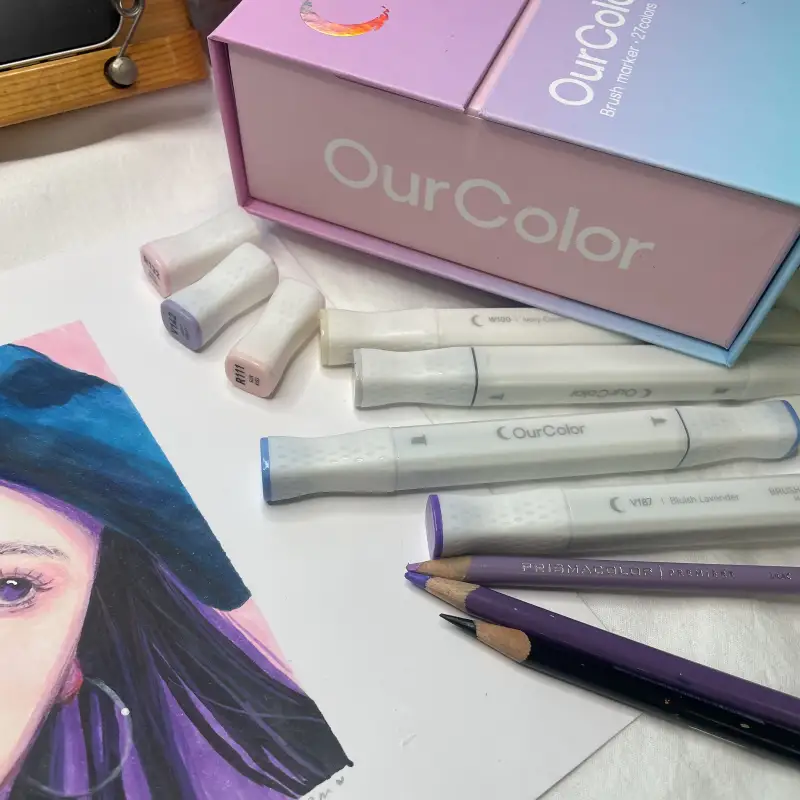 새미,골드손아워컬러마커