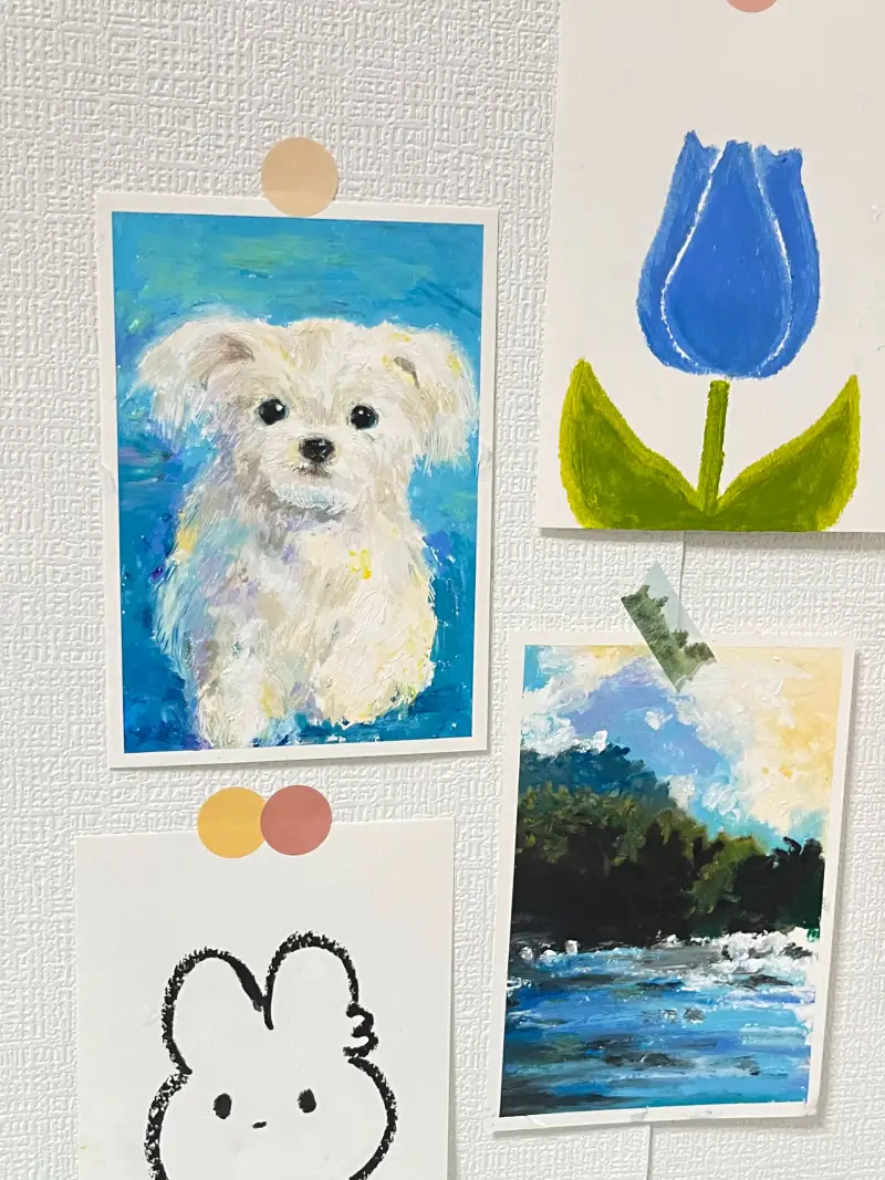 폴루벤스오일파스텔,그림,오일파스텔,파브리아노,엽서