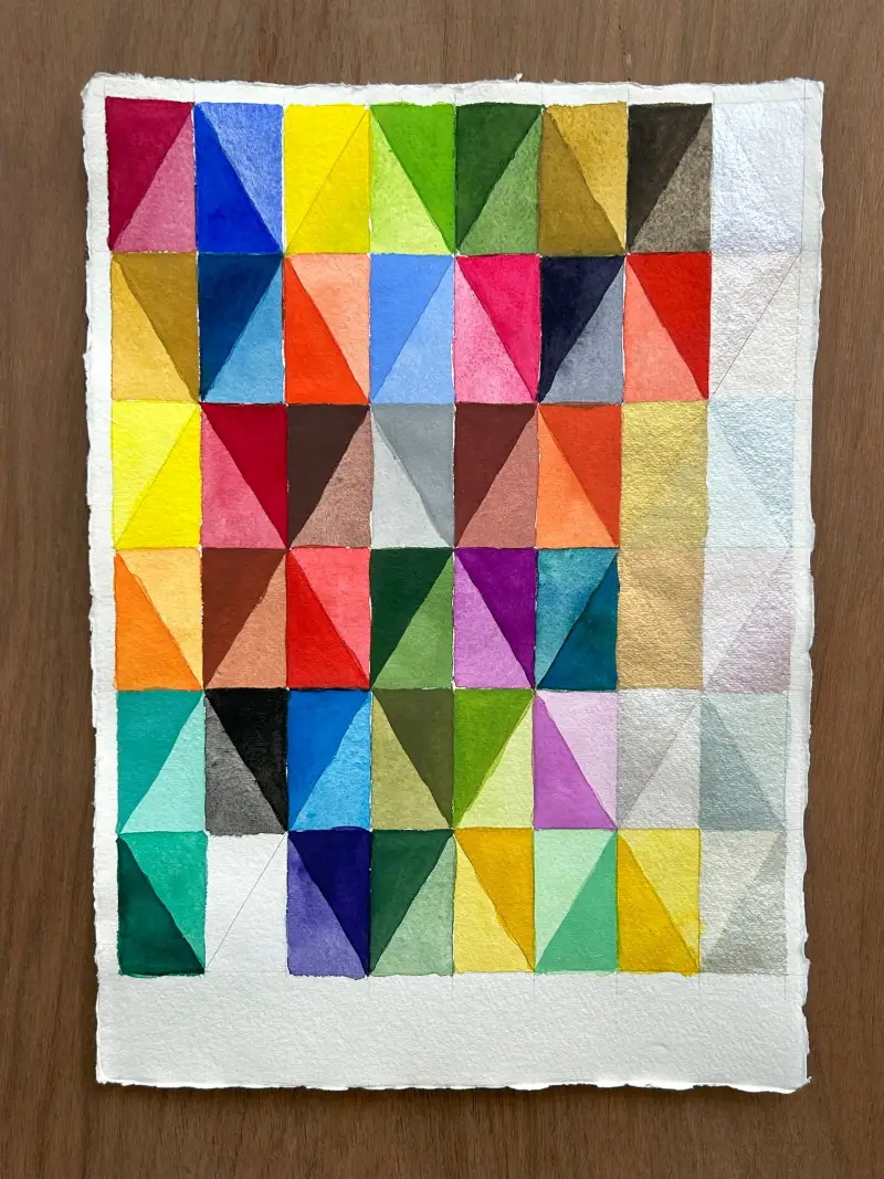 길상안채,길상안채고체물감,길상안채접시고체물감