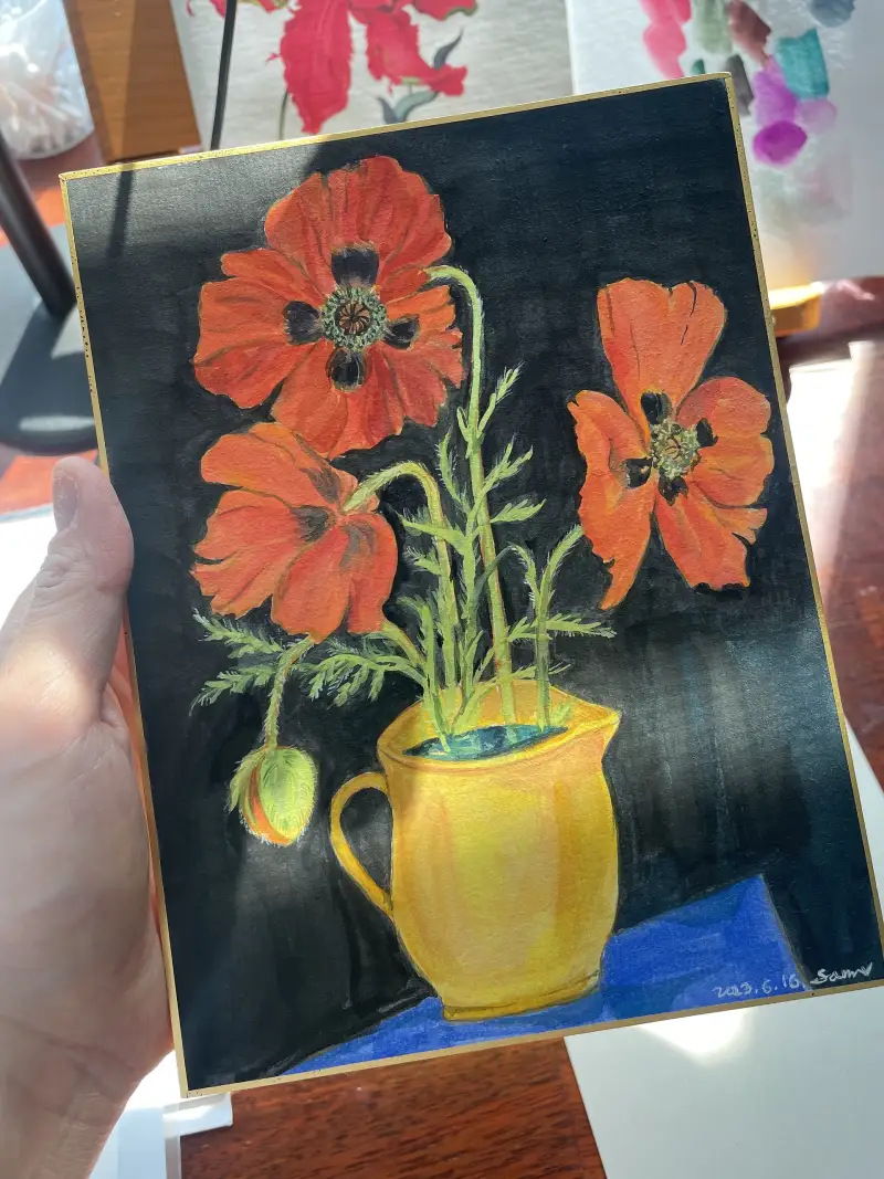 새미,길상안채고체물감,길상안채48색