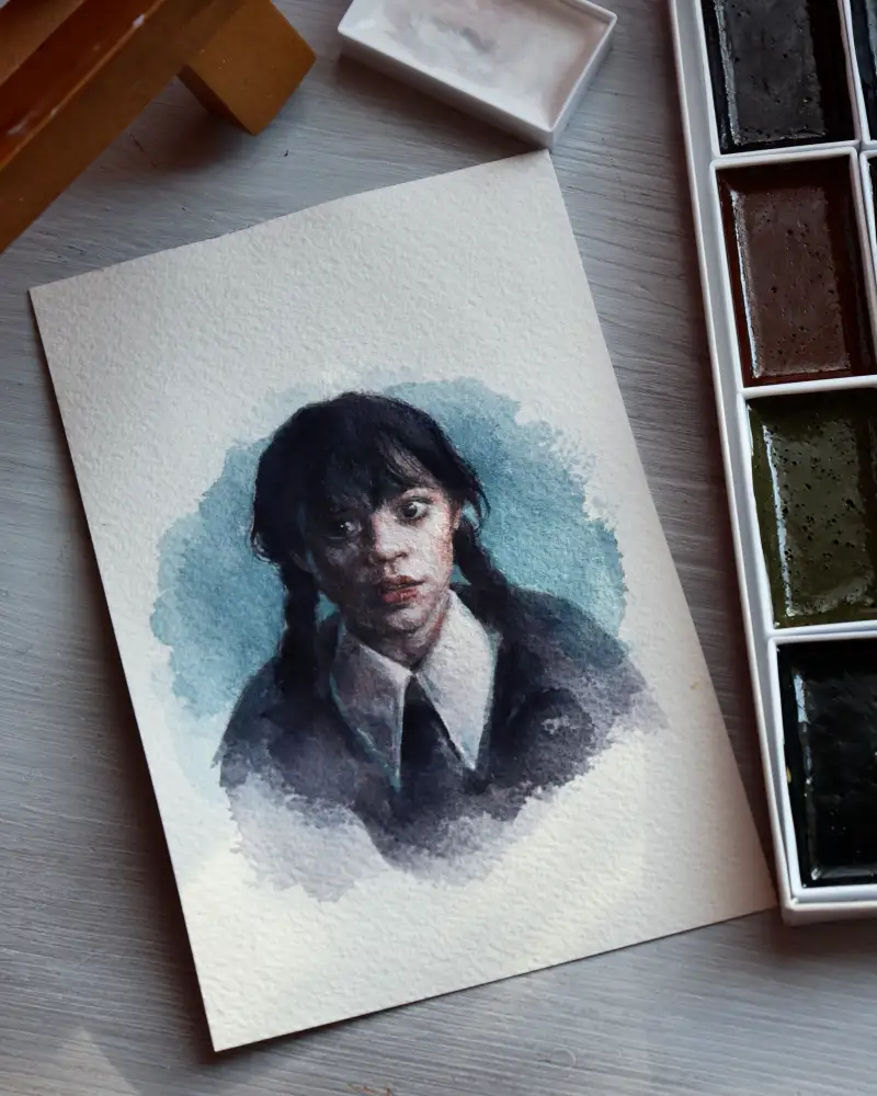 채미먹,길상,안채,고체물감,동양화물감,수채화물감,수채화지,아르쉬