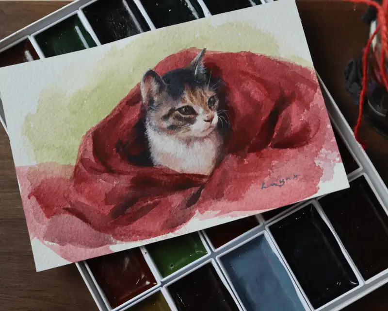 채미먹,길상,안채,고체물감,동양화물감,수채화물감,수채화지,아르쉬