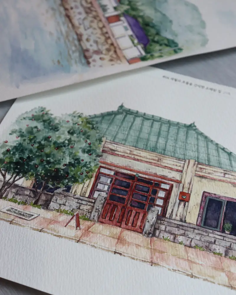 채미먹,길상,안채,고체물감,동양화물감,수채화물감