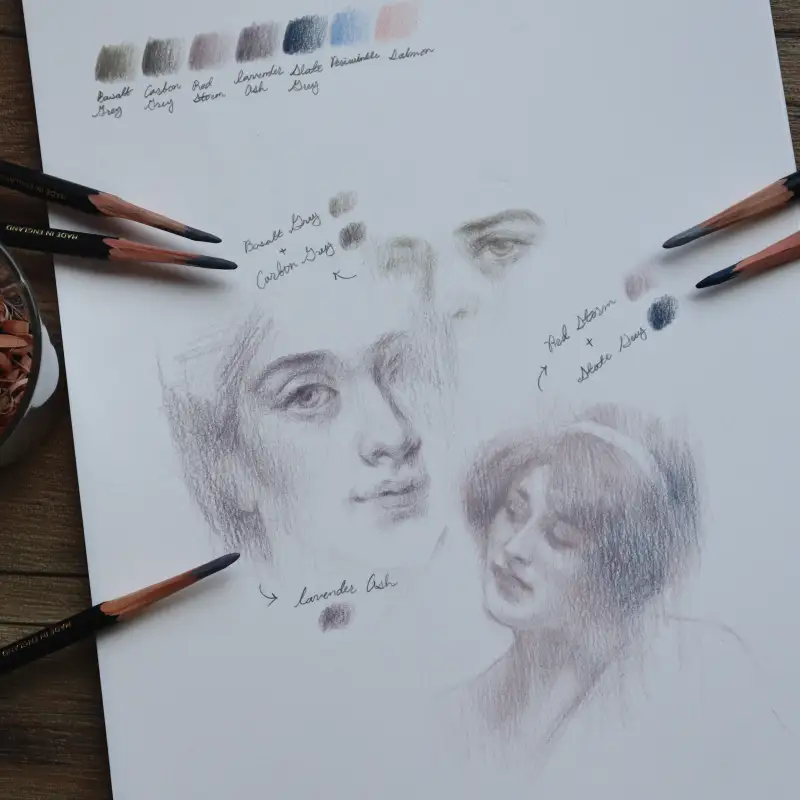 더웬트,크로마플로우,색연필,유성색연필,연필,드로잉,전동지우개,세르지오,스케치북,연필케이스