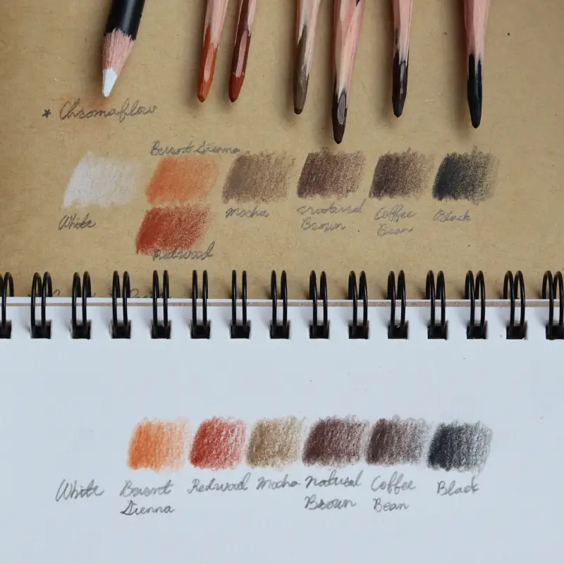 더웬트,크로마플로우,색연필,유성색연필,연필,드로잉,전동지우개,세르지오,스케치북,연필케이스