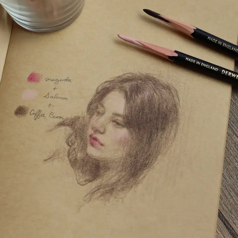 더웬트,크로마플로우,색연필,유성색연필,연필,드로잉,전동지우개,세르지오,스케치북,연필케이스