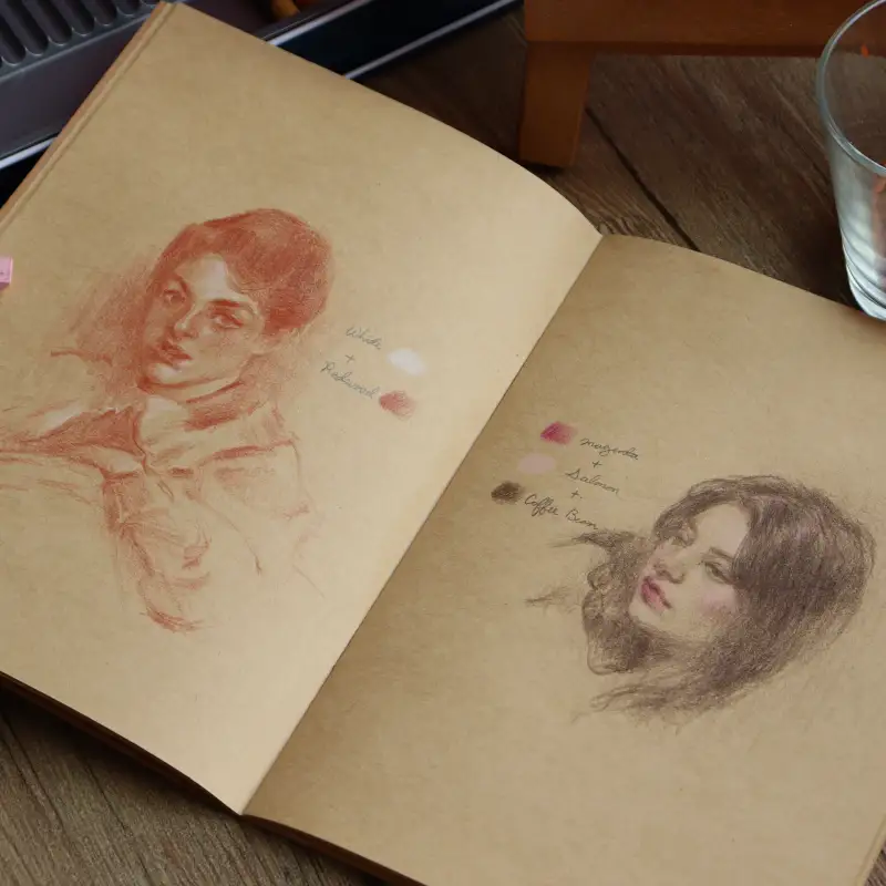 더웬트,크로마플로우,색연필,유성색연필,연필,드로잉,전동지우개,세르지오,스케치북,연필케이스