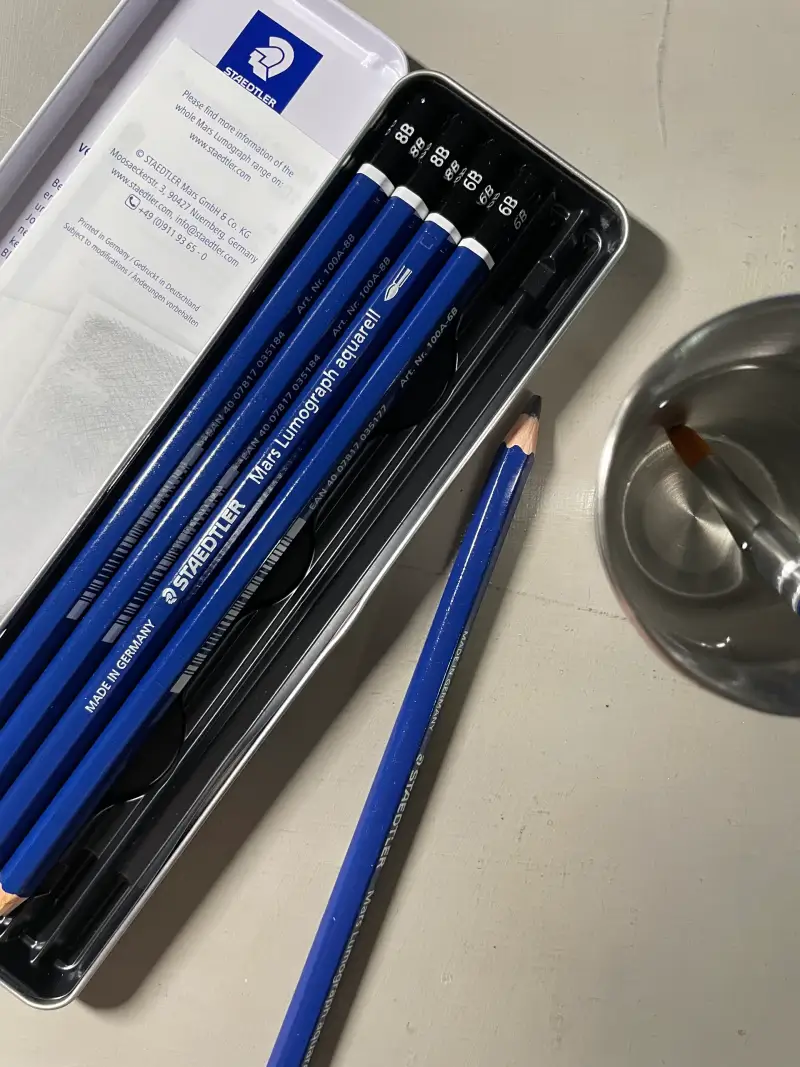마스루모그라프수채연필,스테들러