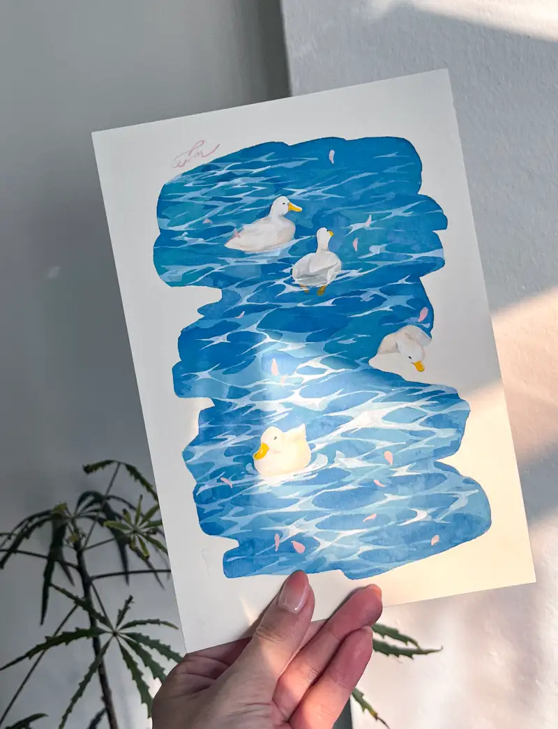 과슈일러스트,과슈그림,수채화그림,수채화,수채화일러스트,미젤로과슈,과슈물감,미젤로,윤꽃