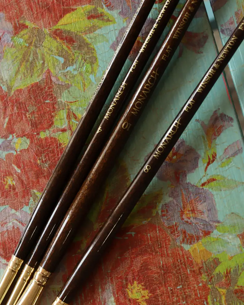 유화붓,유화,윈저앤뉴튼,윈튼,모나크,긴평모붓,납작붓,붓추천