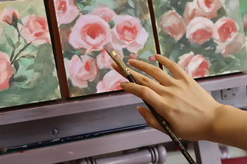 유화붓,유화,윈저앤뉴튼,윈튼,모나크,긴평모붓,납작붓,붓추천