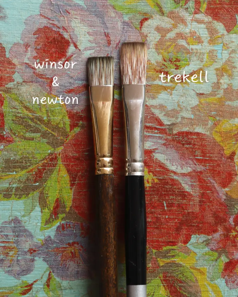 유화붓,유화,윈저앤뉴튼,윈튼,모나크,긴평모붓,납작붓,붓추천