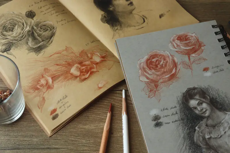 콘테,드로잉,스케치북,그레이,스트라스모아,크레타칼라,오일콘테,패드,크래프트지