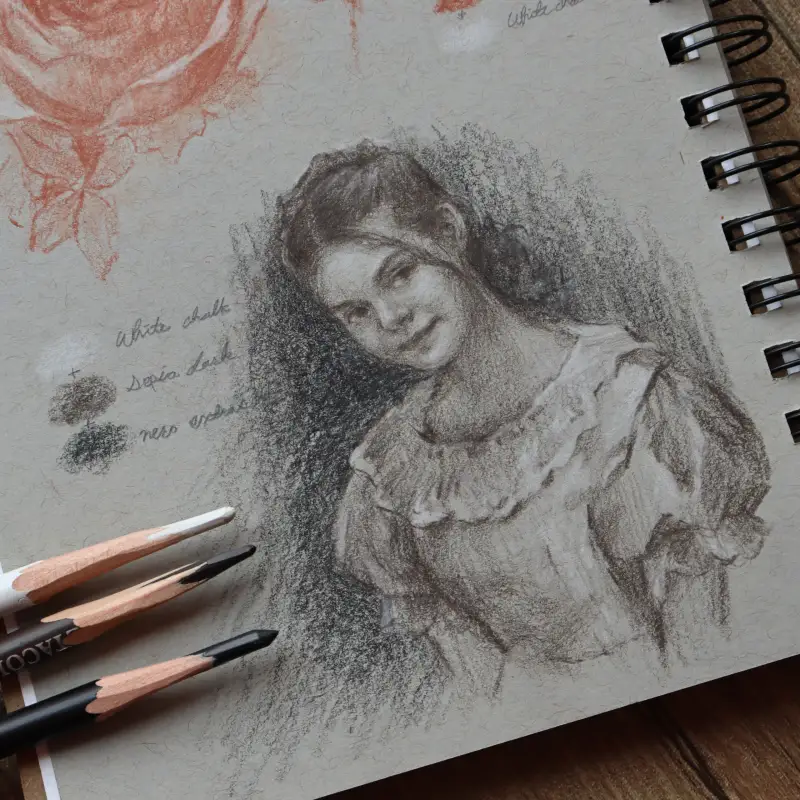 콘테,드로잉,스케치북,그레이,스트라스모아,크레타칼라,오일콘테,패드,크래프트지