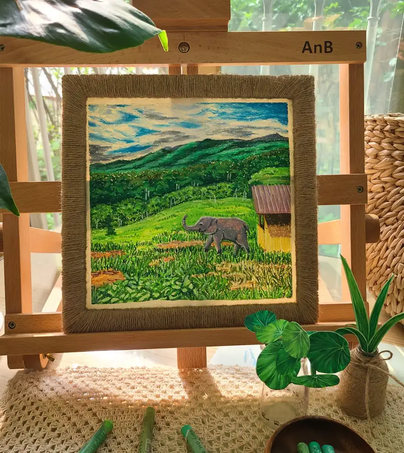 문교오일파스텔,ANB테이블이젤