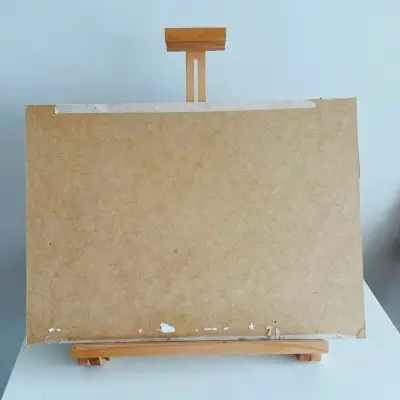 화방넷체험단,AnB,테이블,이젤,원목이젤,나무이젤,새벽우주,아크릴화