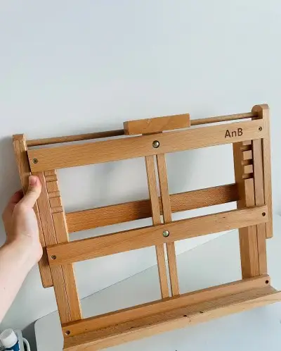 화방넷,체험단,AnB,테이블,이젤,나무이젤,새벽우주,아크릴화