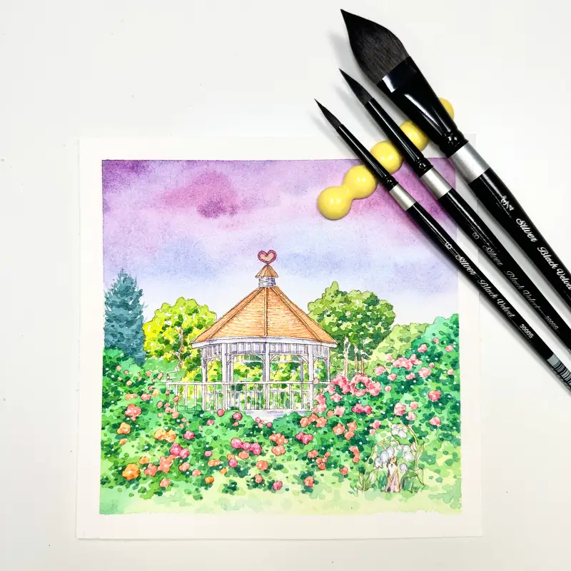 실버브러쉬,수채화,수채화붓,화구추천,붓추천