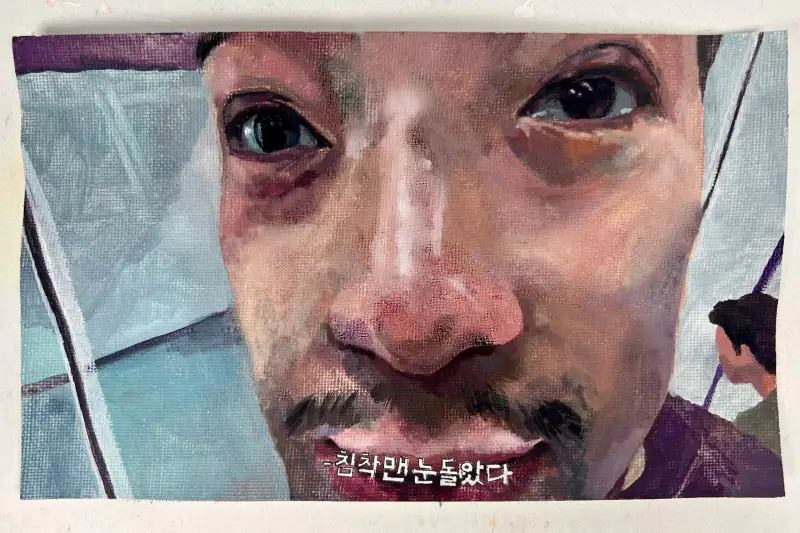 홀베인,홀베인아크릴과슈,사쿠라,겔리롤화이트,파버카스텔핏,아티스트펜,블랙라이너,다이소,캔버스천