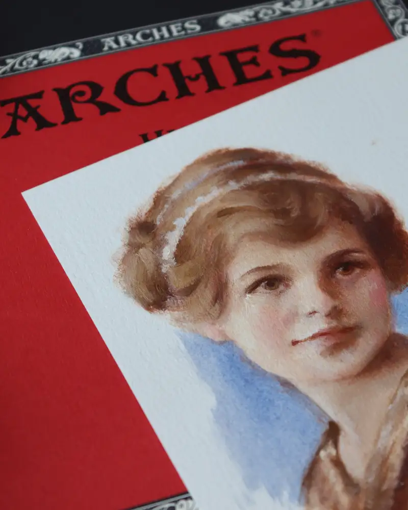 아르쉬,오일패드,유화지,유화전용지,캔손,유화,종이추천