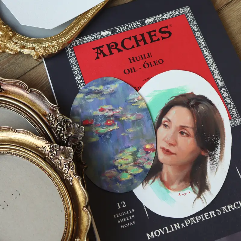 아르쉬,오일패드,유화지,유화전용지,캔손,유화,종이추천