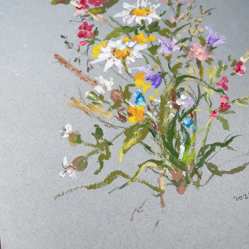 새미,캔손미뗑스,오일파스텔