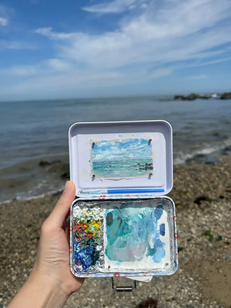 수제종이,카디페이퍼,그레이