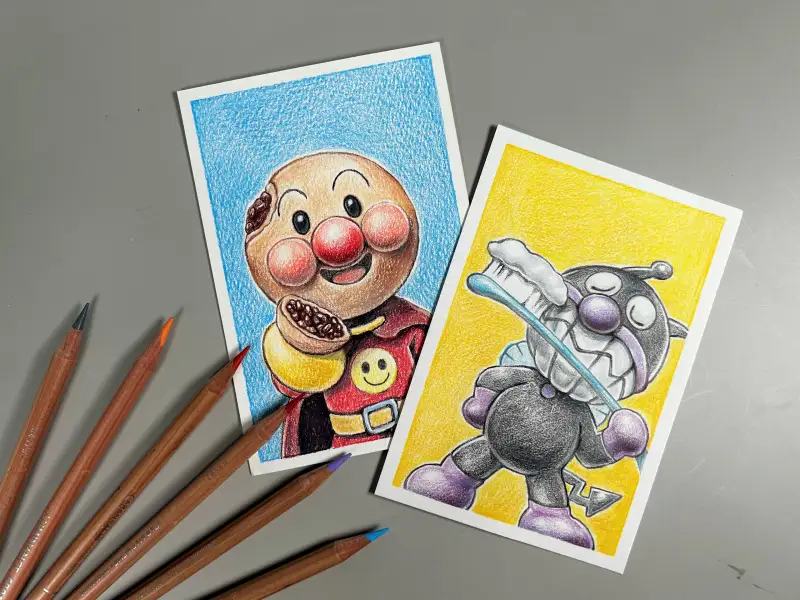 까렌다쉬루미넌스6901유성색연필,까렌다쉬색연필,파브리아노포스트카드