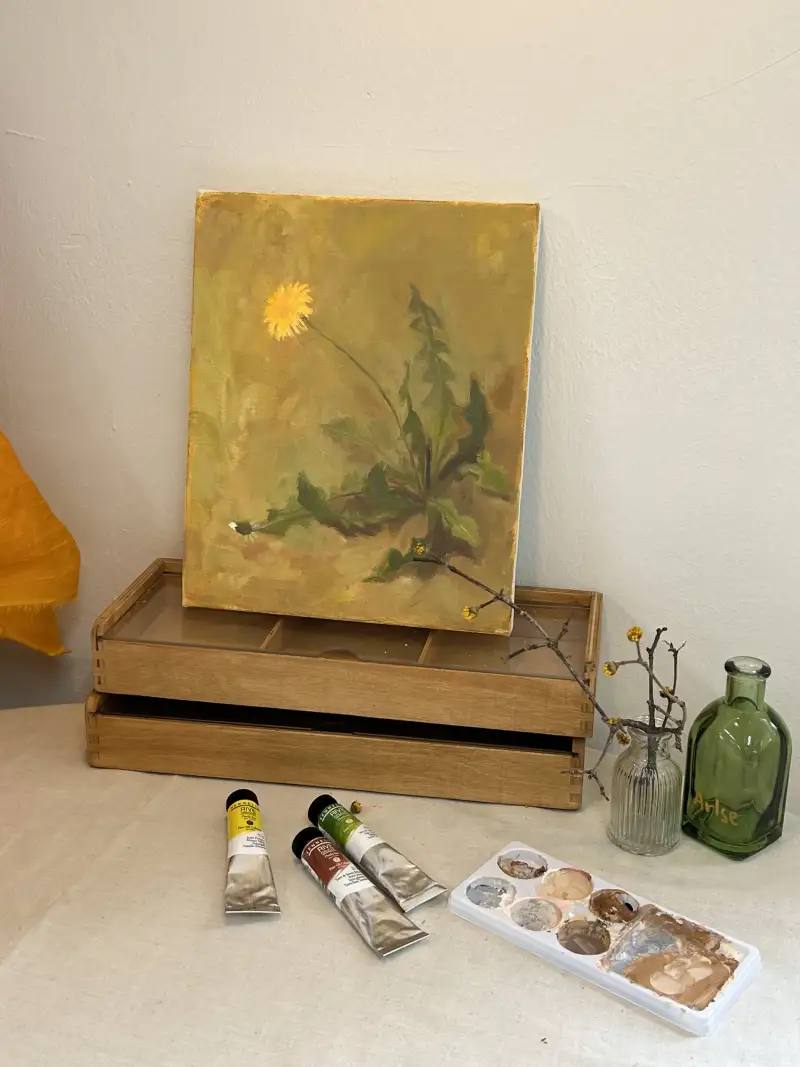 시넬리에,리브고쉬,유화물감