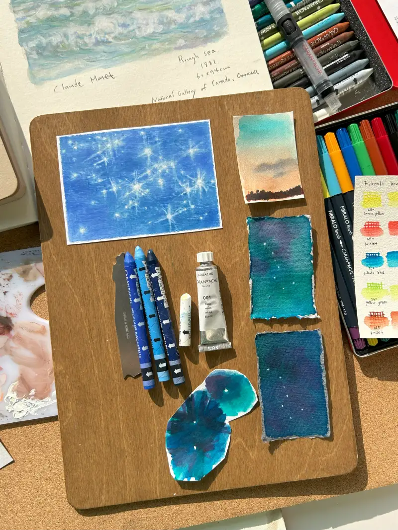 까렌다쉬,수프라컬러,네오컬러2,수성크레용,수성색연필,수채과슈,워터브러쉬,스크래퍼,수성펜,피브라로브러쉬,크리에이티브박스