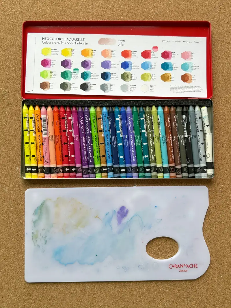 까렌다쉬,크리에이티브,크리에이티브박스,수성크레용,네오컬러2