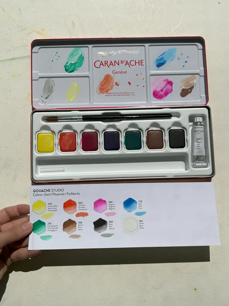 까렌다쉬,크리에이티브,수채과슈,스튜디오과슈,크리에이티브박스