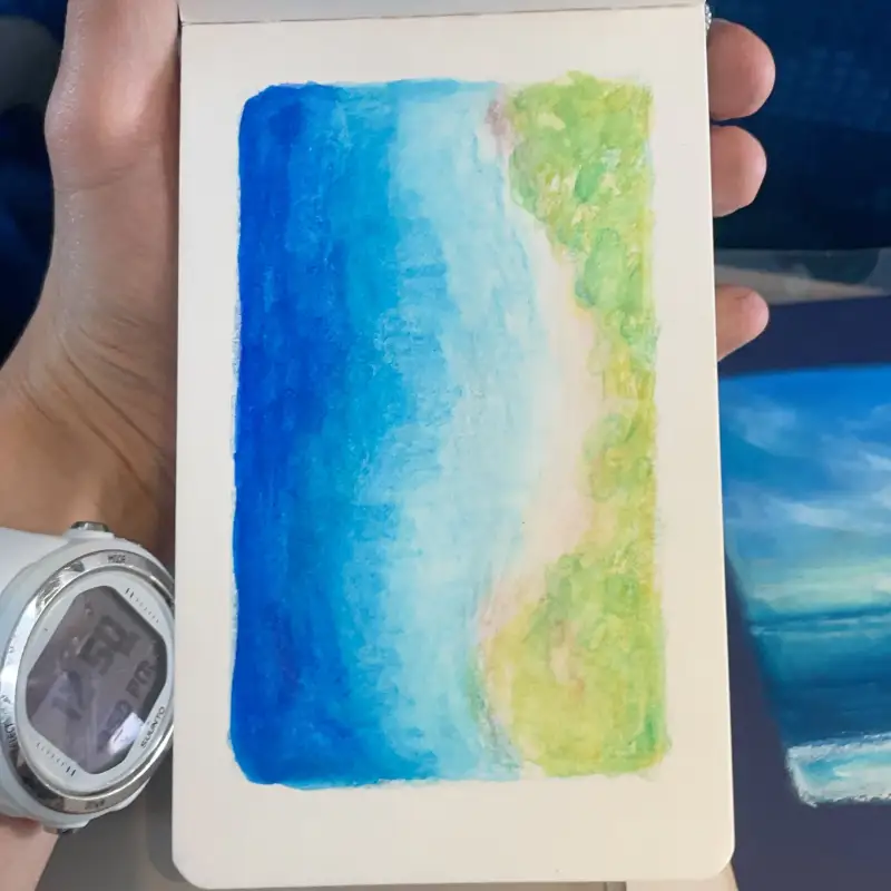 새미,수프라컬러,까렌다쉬,수성색연필,수채색연필