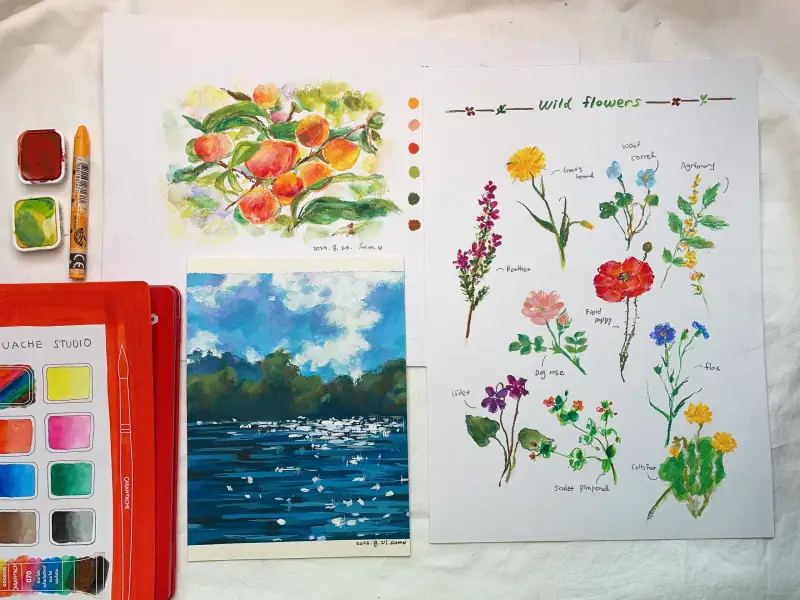 새미,크리에이티브박스,까렌다쉬,까렌다쉬크리에이티브박스,수프라컬러,네오컬러2,스튜디오과슈