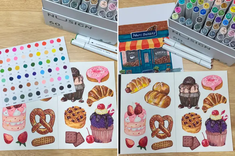 화방넷체험단,델리누사인마카,델리누사인,마카펜,마카추천,브러쉬마카