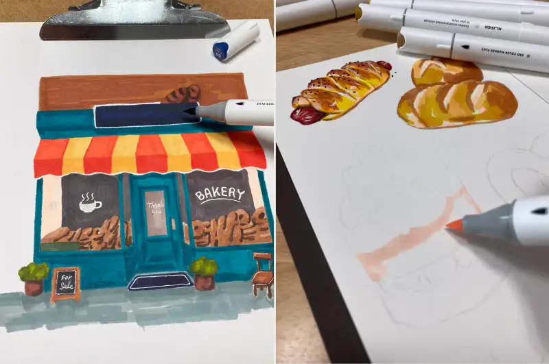 화방넷체험단,델리누사인,델리누사인마카,마카펜,브러쉬마카