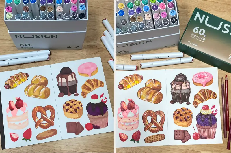 화방넷체험단,델리누사인,델리누사인마카,마카펜,브러쉬마카