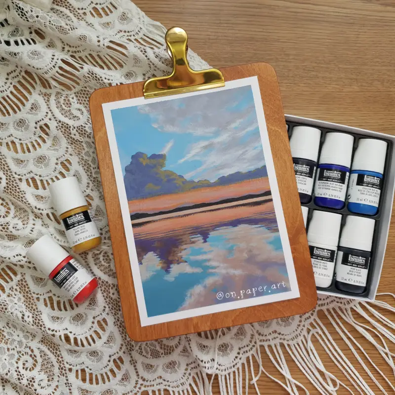 리퀴텍스,소프트바디,아크릴물감