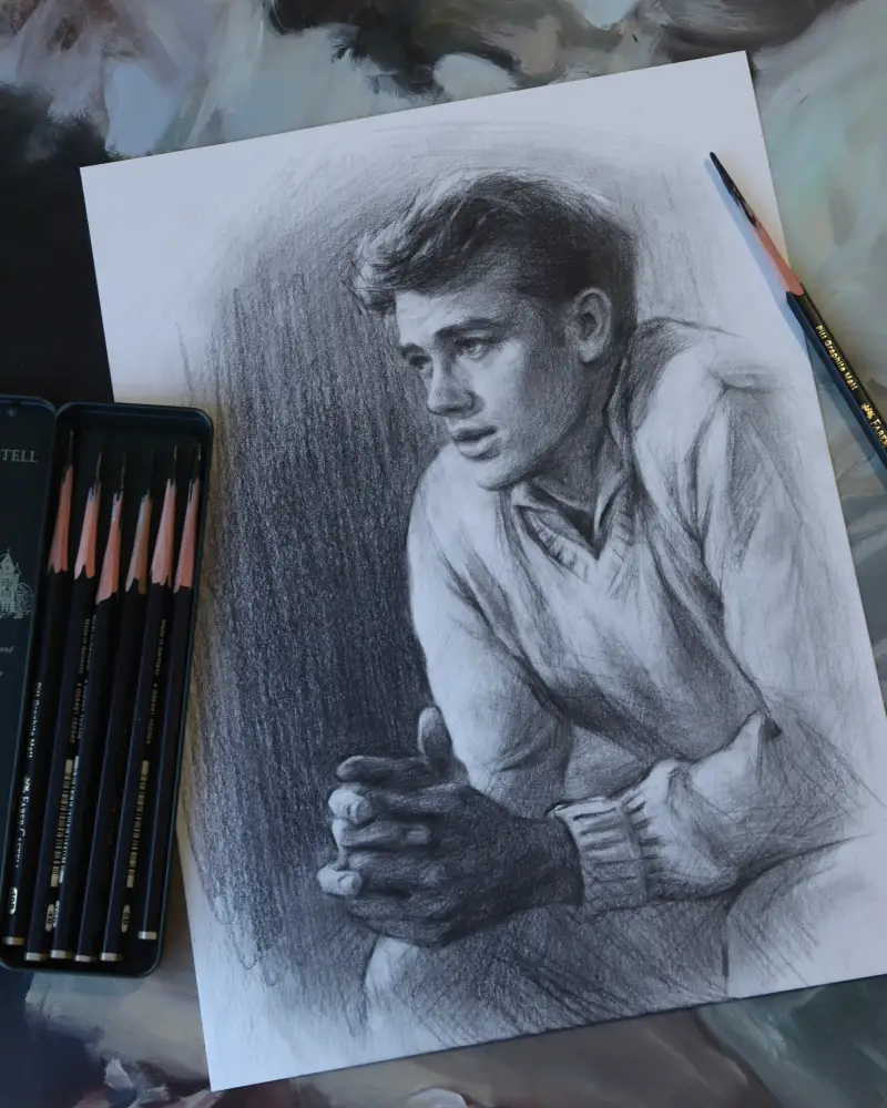 파버카스텔,매트연필,연필,소묘연필,스트라스모아,브리스톨,황목