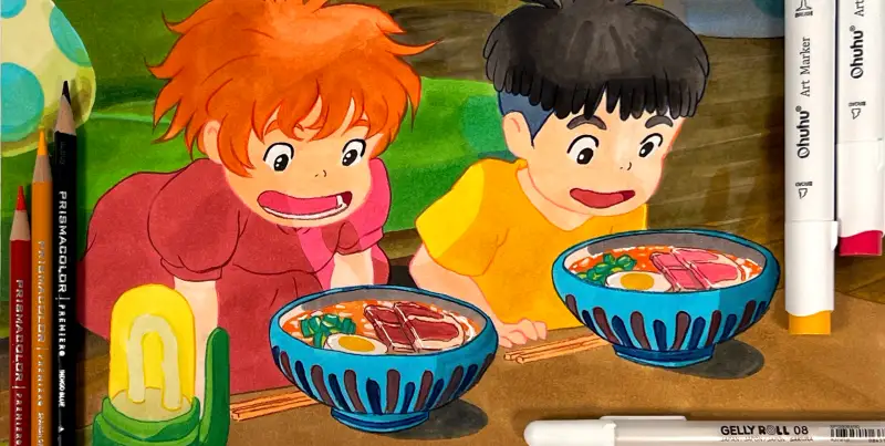 프리즈마유성색연필,윈저앤뉴튼마카패드,겔리롤화이트,오후후호놀룰루브러쉬마카,트윈마카추천,마카그림,일러스트